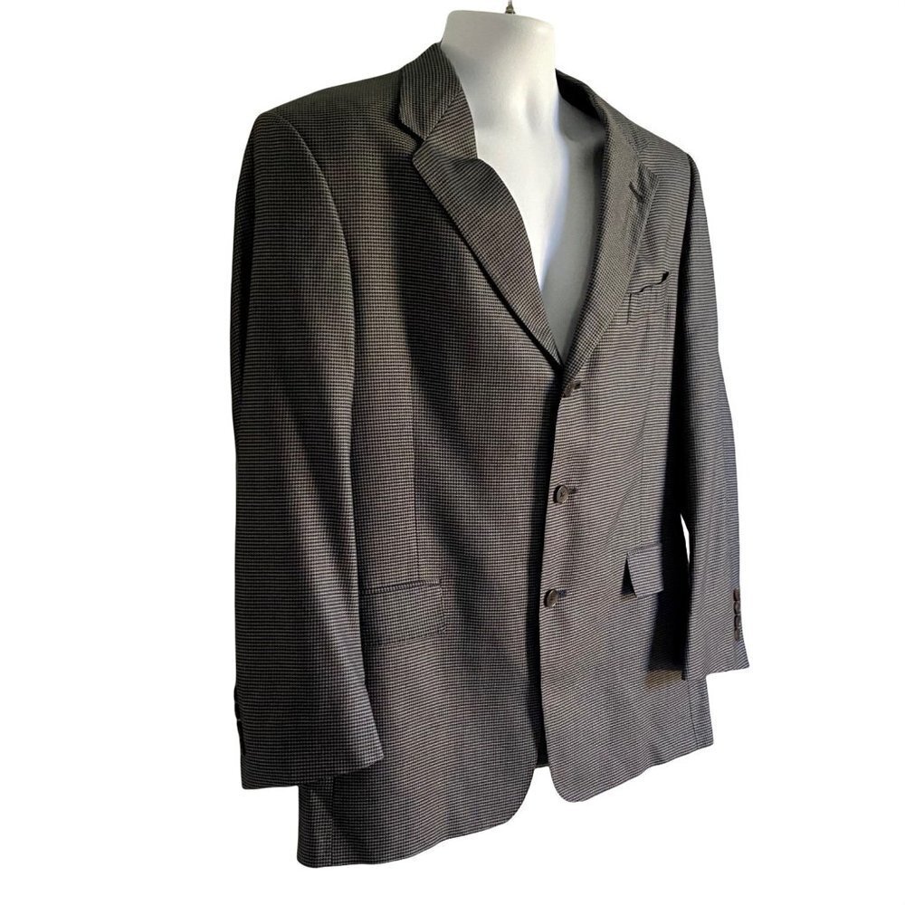 Hart Schaffner Marx Studio For Nordstrom 3 Button Sport Coat Jacket Blaz View 5